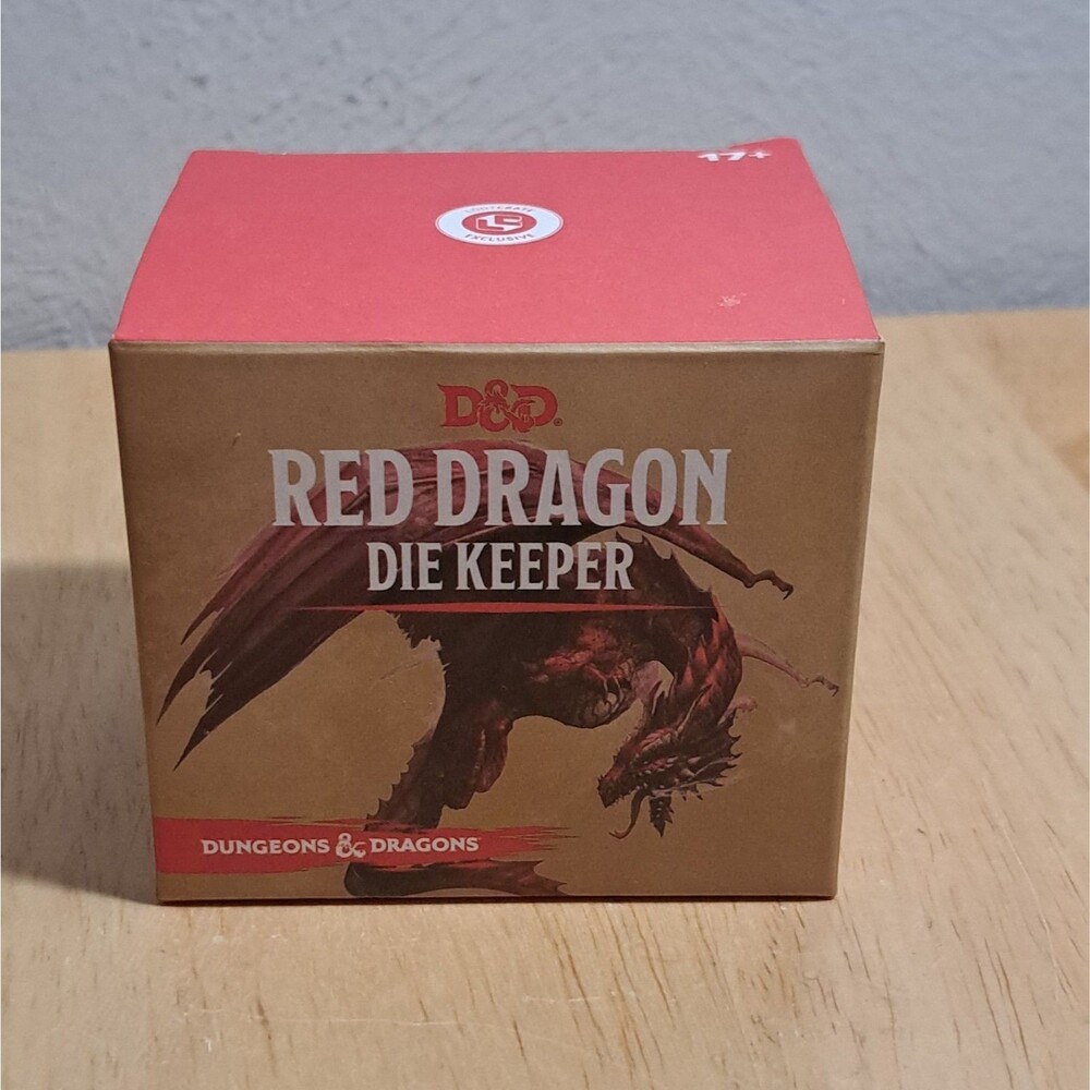 Dungeons & Dragons D&D Red Dragon Die Keeper Lootcrate Exclusive Figure